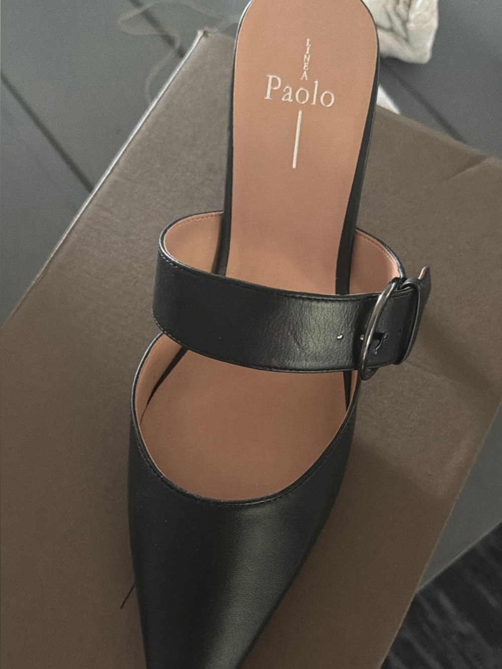 LINEA Paolo heels leather